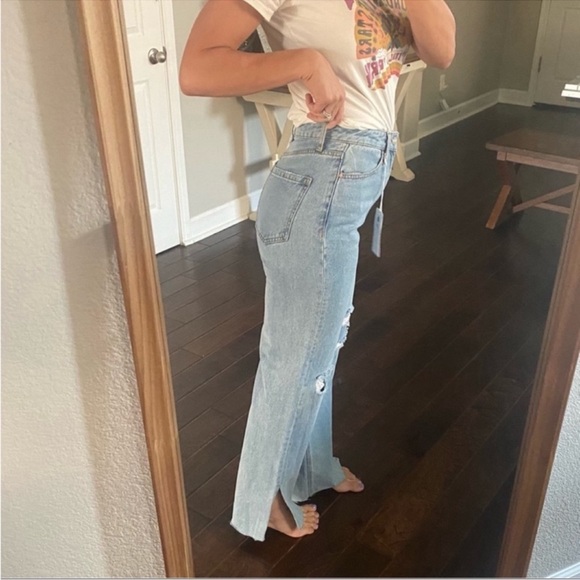 Sanctuary Denim The Flashback high rise Wide leg jeans - Picture 11 of 11